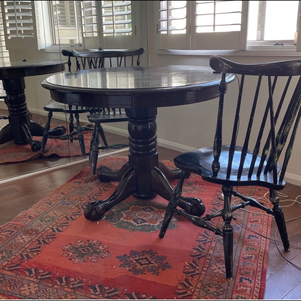 Beautiful solid wood dinning room set